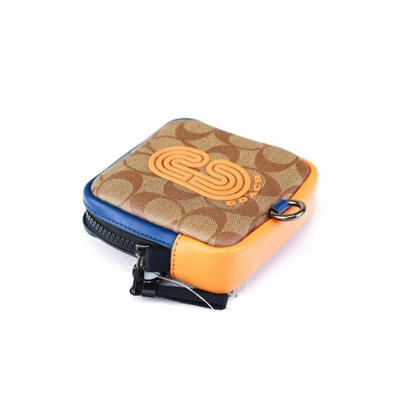 NEW Coach Signature PATCH Square Orangizer Card Pouch - Picture 6 of 7